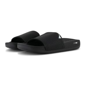 Aguila Golf Black Perforated Slide Sandals