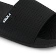 Aguila Golf Black Perforated Slide Sandals - Image 3