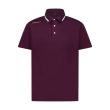 Burgundy Boy's Golf Polo - Image 1