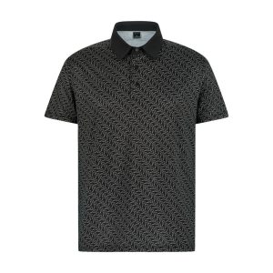 Classico Glamour Black Boy's Golf Polo
