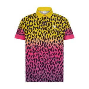 Neon Leopard Men's Golf Polo