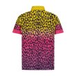 Neon Leopard Men's Golf Polo - Image 2