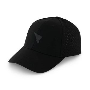 Aguila Golf Black Performance Perforated Cap