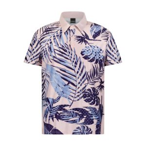 Classico Leaves Boy's Golf Polo