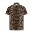 Leopard Print Men's Golf Polo - Image 1