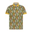 Tropical Tiger Men's Golf Polo - Image 1