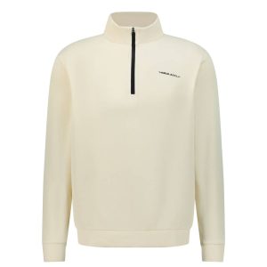 Aguila Golf Cream Men's Long-Sleeve Pullover