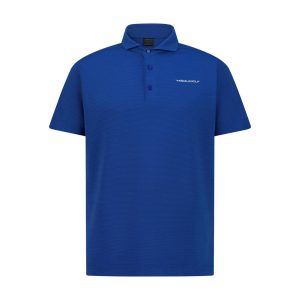 Aguila Golf Blue Performance Polo Shirt