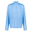 Aguila Golf Men's Pullover – Light Blue Long-Sleeve Half-Zip