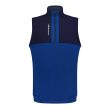 Aguila Golf Sleeveless Vest – Royal & Navy Blue Half-Zip Fit