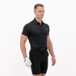 Moderno Black Men’s Golf Polo - Image 3