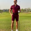 Antiguo Maroon Men's Golf Polo - Image 4