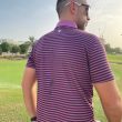 Classico Purple Men’s Golf Polo - Image 3
