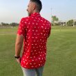 Moderno Red Caddy Men’s Golf Polo - Image 3