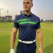 Moderno Strip Men’s Golf Polo - Image 2