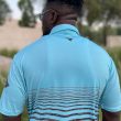 Moderno Teal Men’s Golf Polo - Image 3