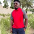 Moderno S-M Red Men’s Golf Polo - Image 3