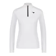 Aguila Girl's Long-Sleeve Quarter-Zip Golf Top – White Performance Layer - Image 1