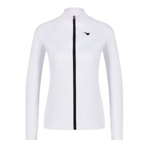 Aguila Women's White Full-Zip Golf Jacket – Performance Fit