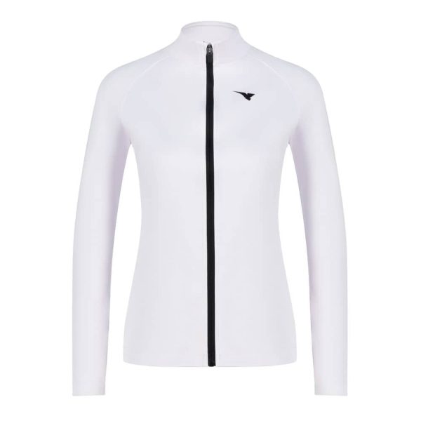 Aguila Women's White Full-Zip Golf Jacket – Performance Fit