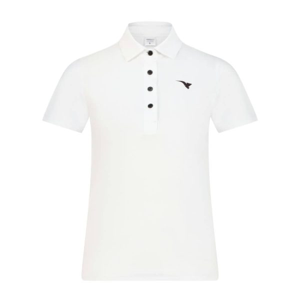 Aguila Women’s White Golf Polo Shirt – Classic Fit & Comfort