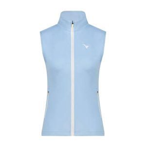Aguila Women's Light Blue Sleeveless Golf Vest – Performance Fit