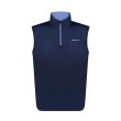 Aguila Golf Sleeveless Quarter-Zip Vest – Dark Navy
