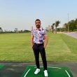 Classico Leaves Men’s Golf Polo - Image 3