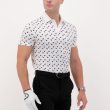 Classico B & W Men’s Golf Polo - Image 3