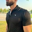 Antiguo Black Men's Golf Polo - Image 3