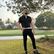 Antiguo Black Men's Golf Polo - Image 2