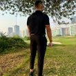 Antiguo Black Men's Golf Polo - Image 5
