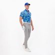 Moderno Electron Teal Men’s Golf Polo - Image 4