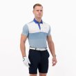 Moderno Midgard Teal Kid's Golf Polo - Image 2